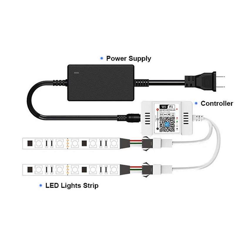 Dc5v-24v 28 Key Rf Controller Remote Control for Ws2811 Rgb Led Strip