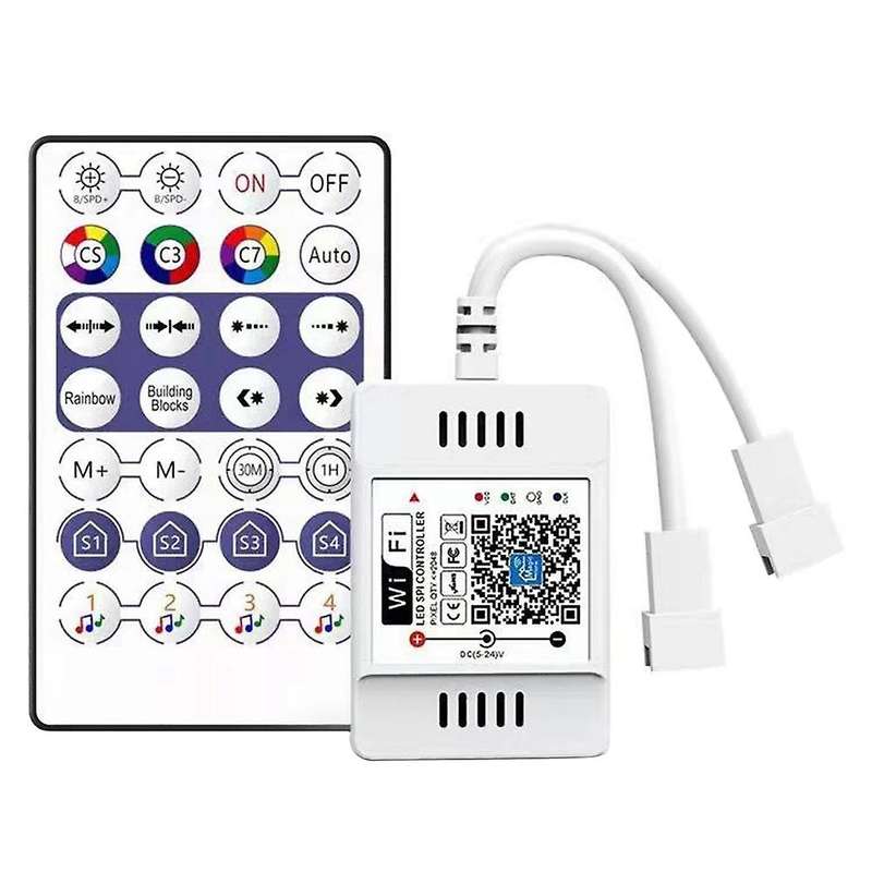 Dc5v-24v 28 Key Rf Controller Remote Control for Ws2811 Rgb Led Strip