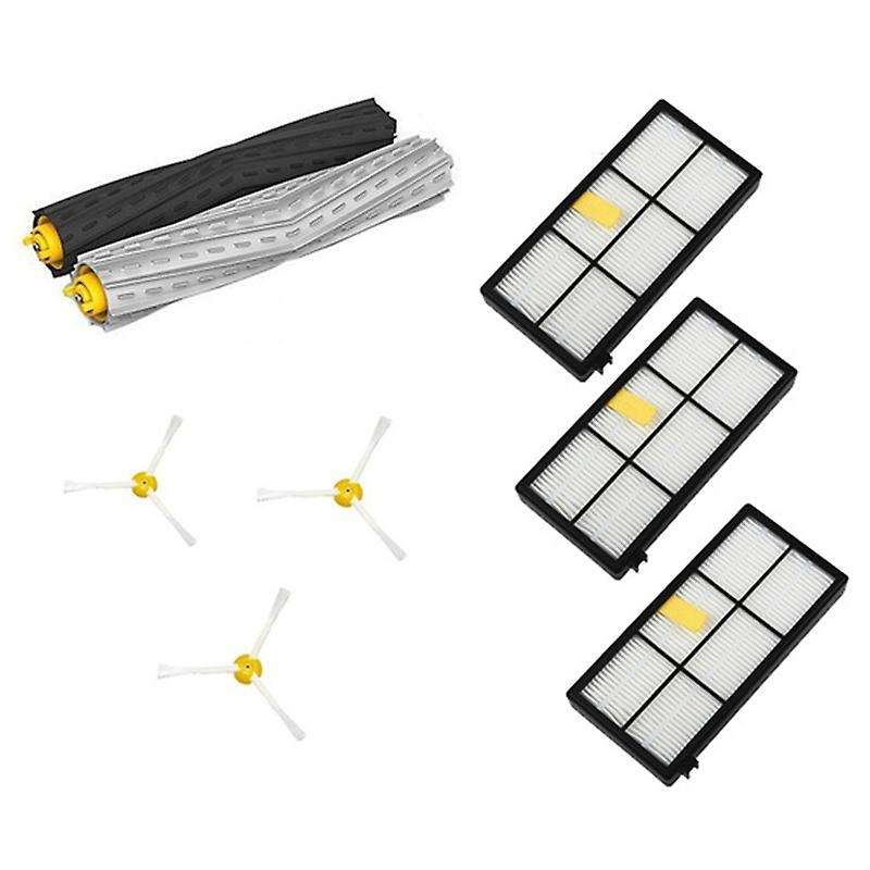 1 Set Extractor&filters &side Brush Kit for Irobot Roomba 800 900