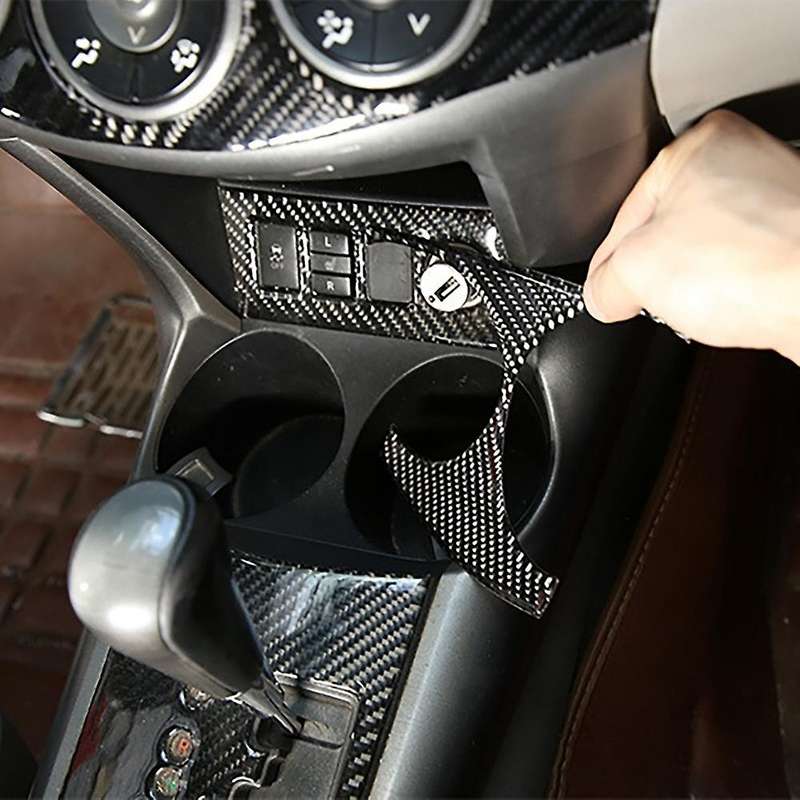 Car Front Gear Cup Holder Cover Trim for Toyota Old Rav4 2006-2012