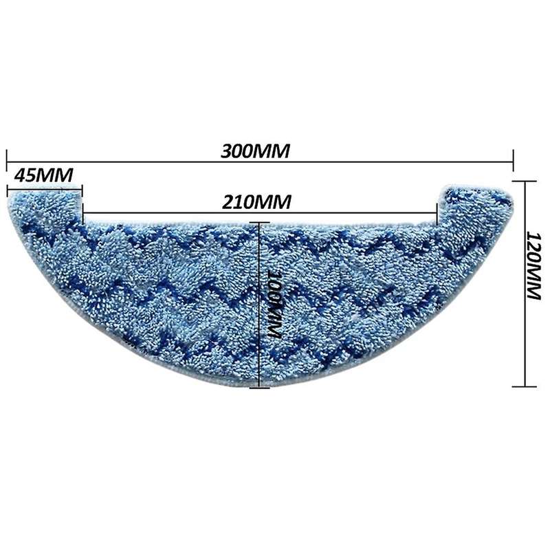 For Ilife A7 A9s Mop Washable Reusable Pads Clean Cloths Mop Cloth