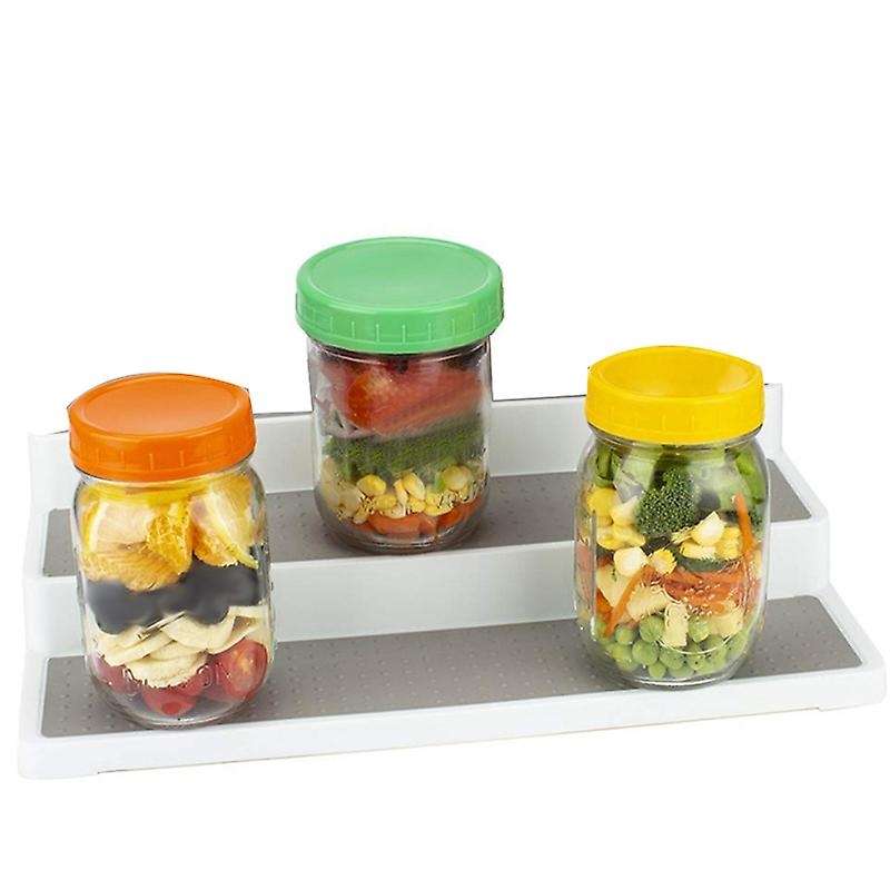 16 Pack Colored Plastic Mason Jar Lids -8 Wide Mouth & 8 Regular