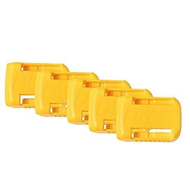 5 Packs Battery Holder Dock Mounts for Dewalt 20v 60v Battery
