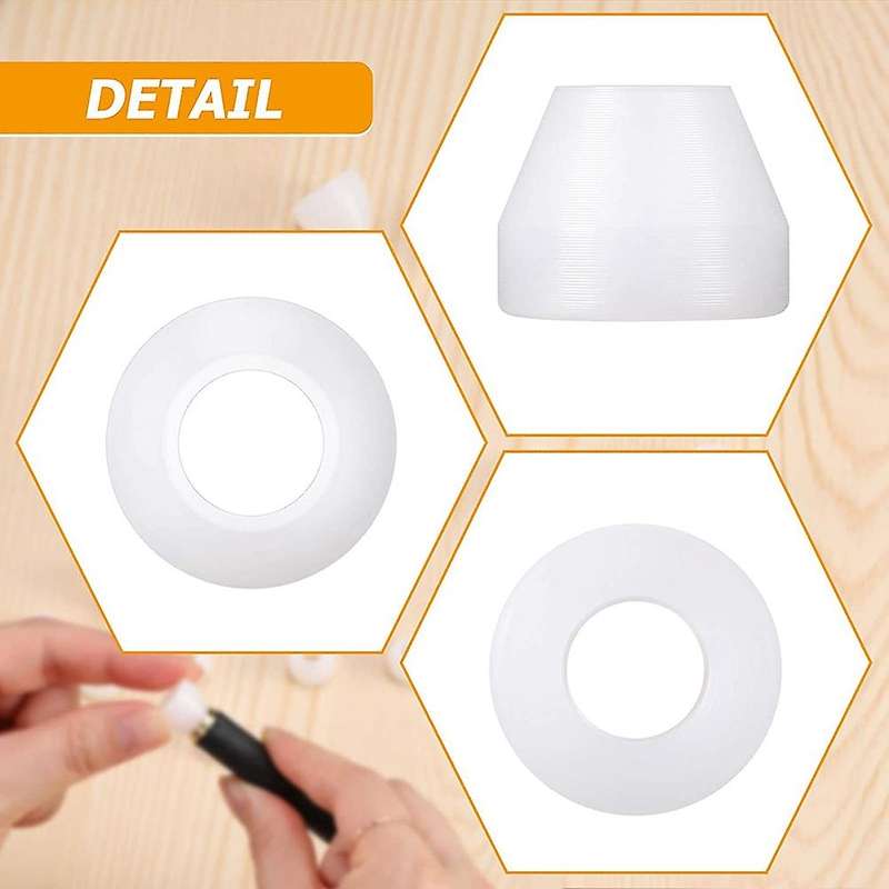 20pcs Pen Holder White Pen Holder for Ca Polishing Pen Turn