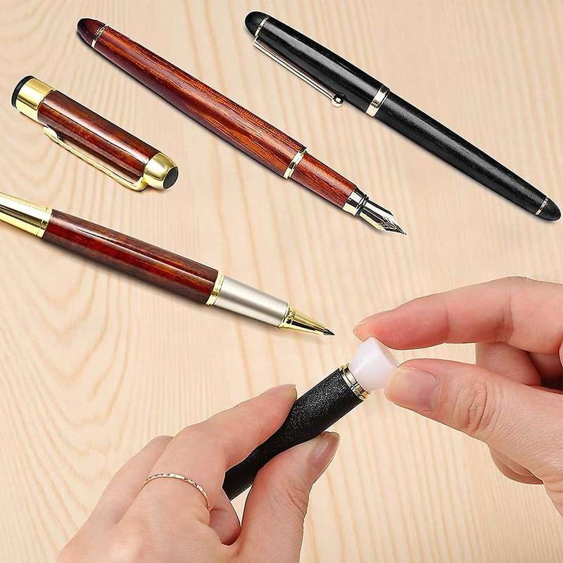 20pcs Pen Holder White Pen Holder for Ca Polishing Pen Turn