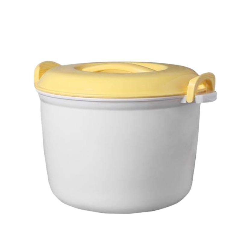 Portable Microwave Oven Rice Cooker Multifunctional Steamer 2000ml