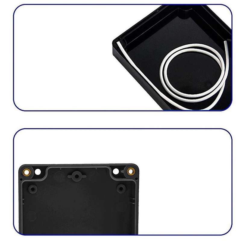 Waterproof Diy House Meter Box Project Box Enclosure Box,100x100x75mm