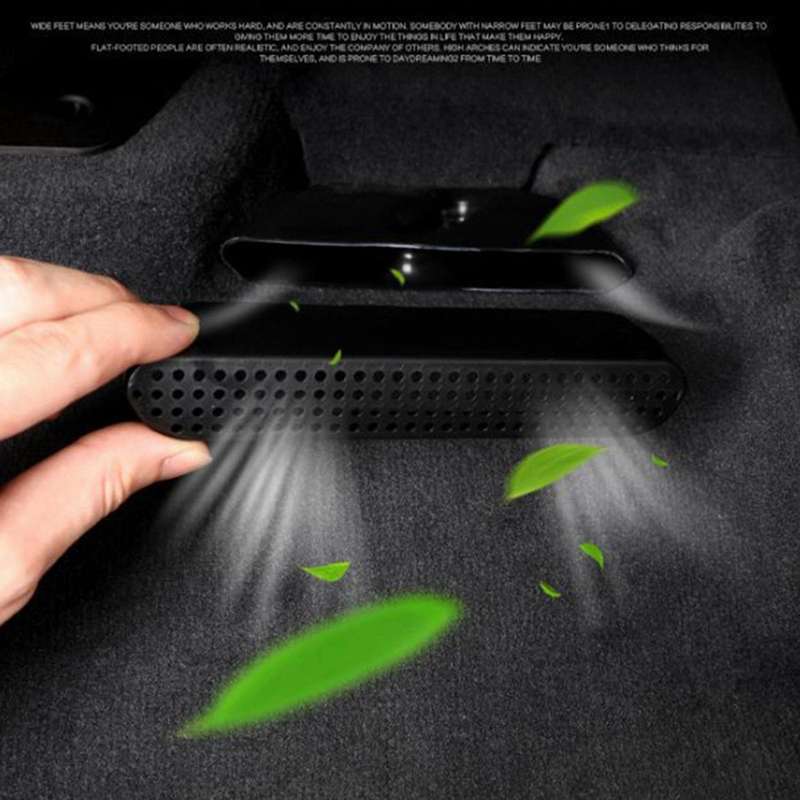 4x Car Seat Ac Heat Floor Air Outlet Grille Cover for Bmw 3 Series
