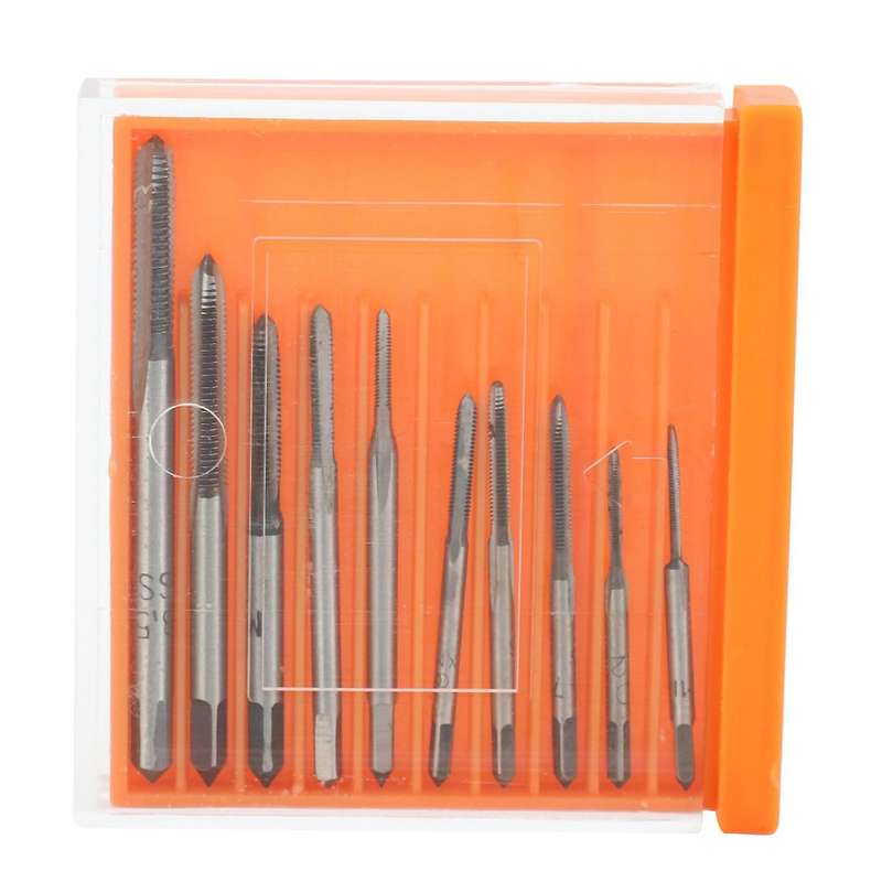 10pcs Hss M1 M1.2 M1.4 M1.6 M1.7 M1.8 M2 M2.5 M3 M3.5 Mini Tap Drill