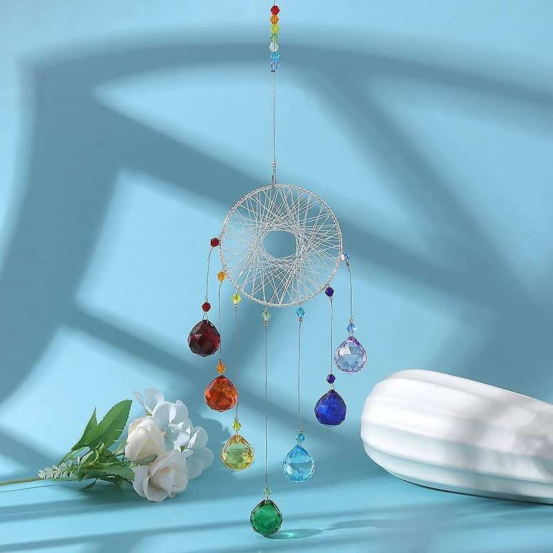 Crystals Rainbow Maker Suncatcher, Crystal Prism Ball Wedding Gift