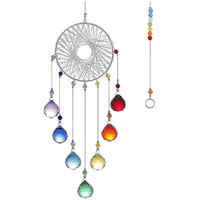 Crystals Rainbow Maker Suncatcher, Crystal Prism Ball Wedding Gift