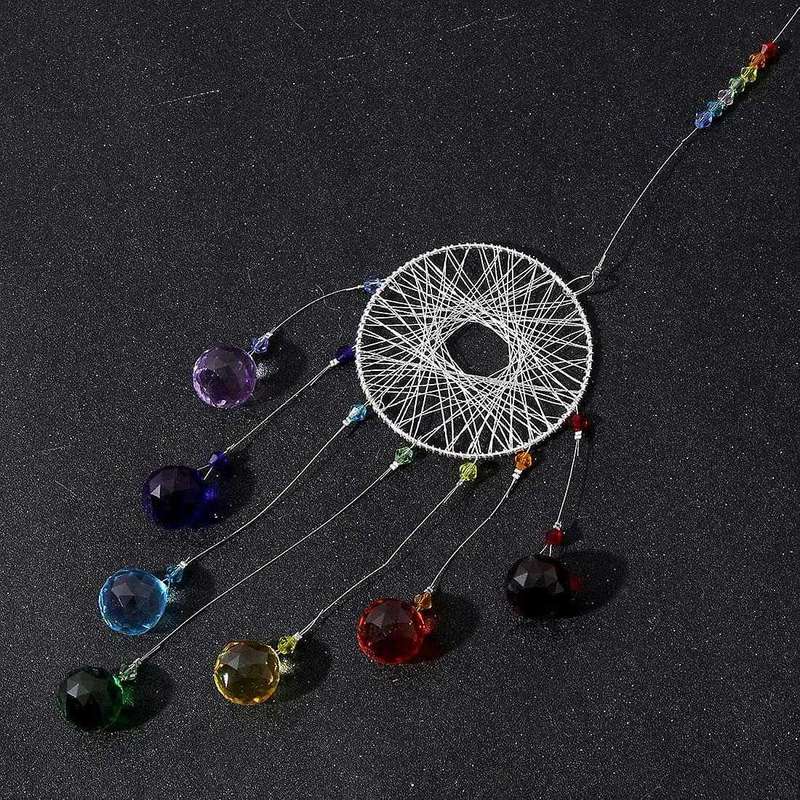 Crystals Rainbow Maker Suncatcher, Crystal Prism Ball Wedding Gift