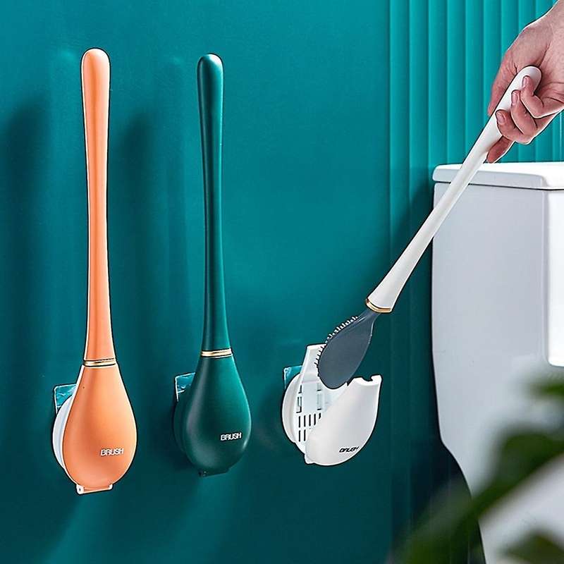 Toilet Brush Household Brush Wall-mounted Creative Toilet Brush-b