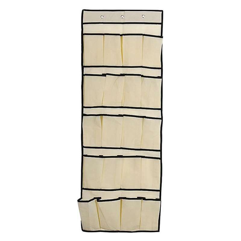 20 Pocket Storage Hanging Bag Wall-mounted Sundries Storage Bag-d