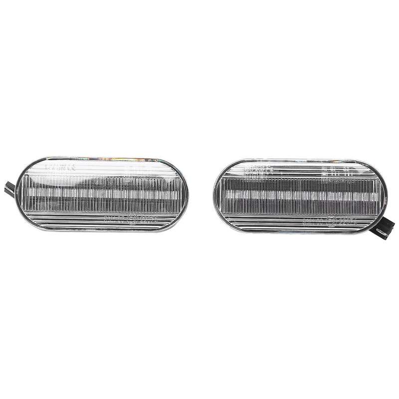 2pcs Lights for Seat Ibiza Leon Skoda Octavia Ford Focus Mk2(white)