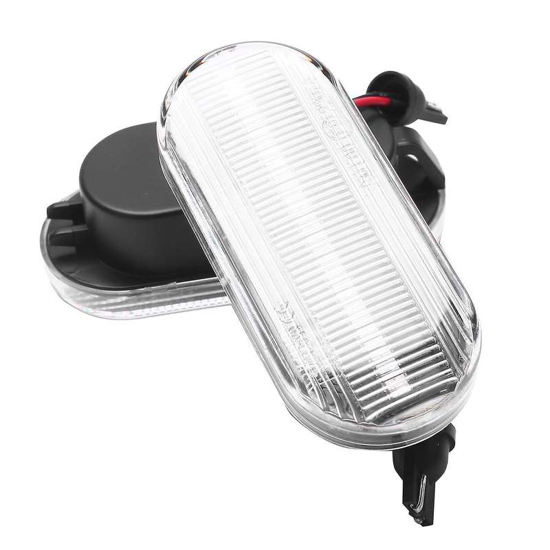 2pcs Lights for Seat Ibiza Leon Skoda Octavia Ford Focus Mk2(white)