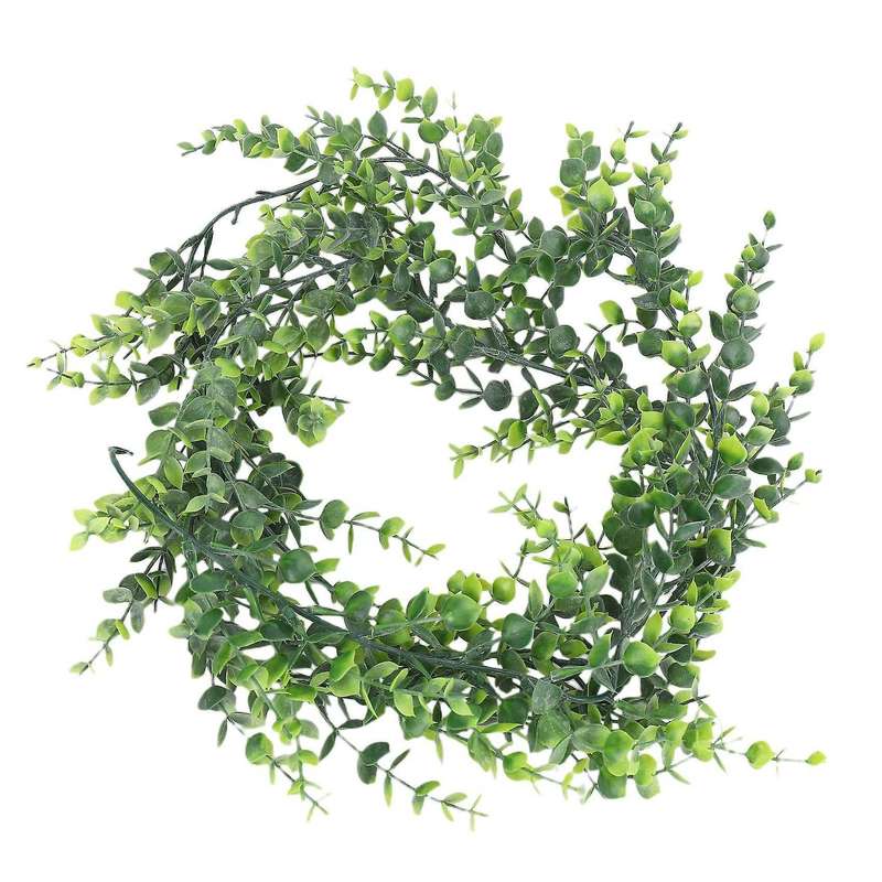 2 Pack Faux Eucalyptus Garland Wedding Backdrop Wall Decor, 6 Feet