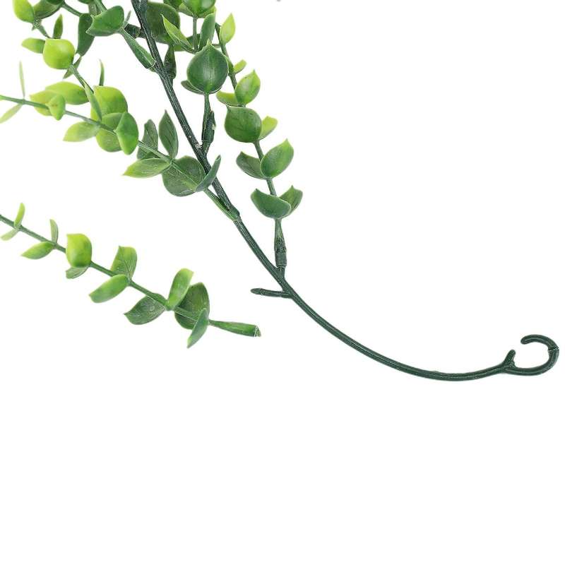2 Pack Faux Eucalyptus Garland Wedding Backdrop Wall Decor, 6 Feet