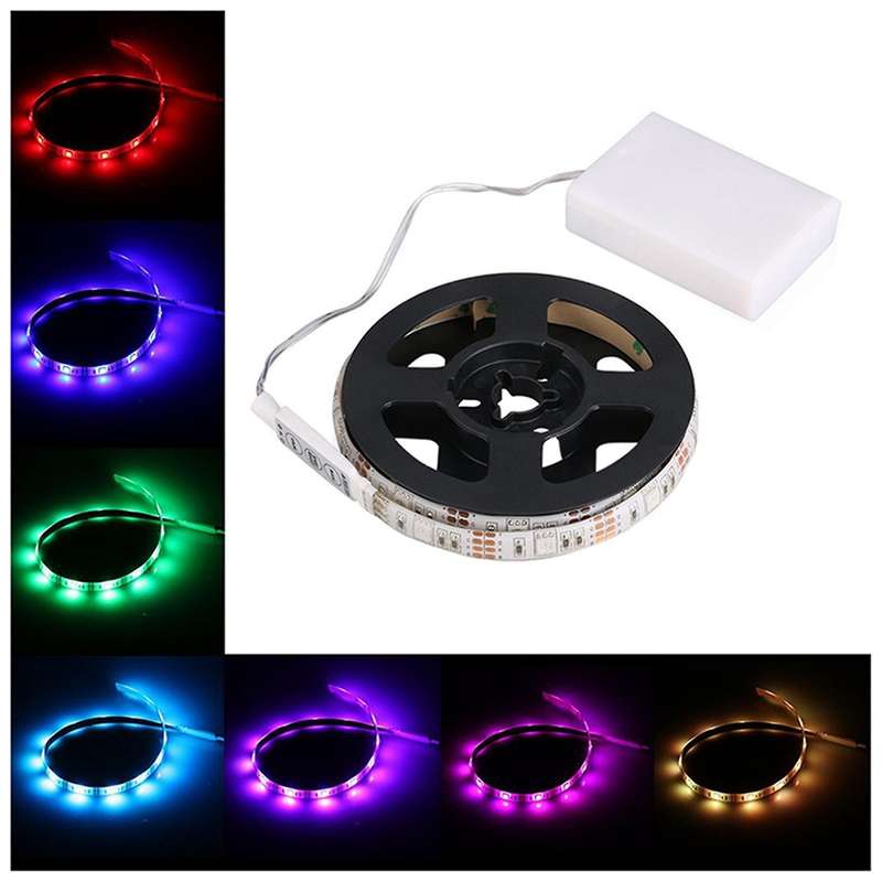 Rgb Flexible Led Light Strip Waterproof Ip65 15leds Dc5v(0.5m)