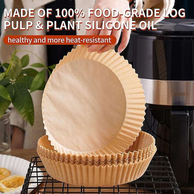70 Pcs Air Fryer Parchment Paper Liners Non-stick Air Fryer Paper