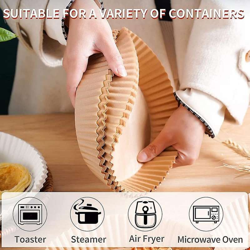 70 Pcs Air Fryer Parchment Paper Liners Non-stick Air Fryer Paper