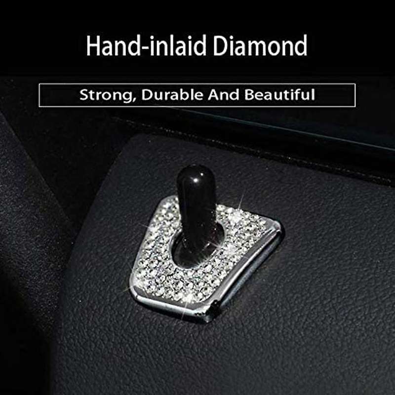 For -bmw 5 Series 2018 2019 Car Door Lock Pull Rod Bolt Cover 4pcs