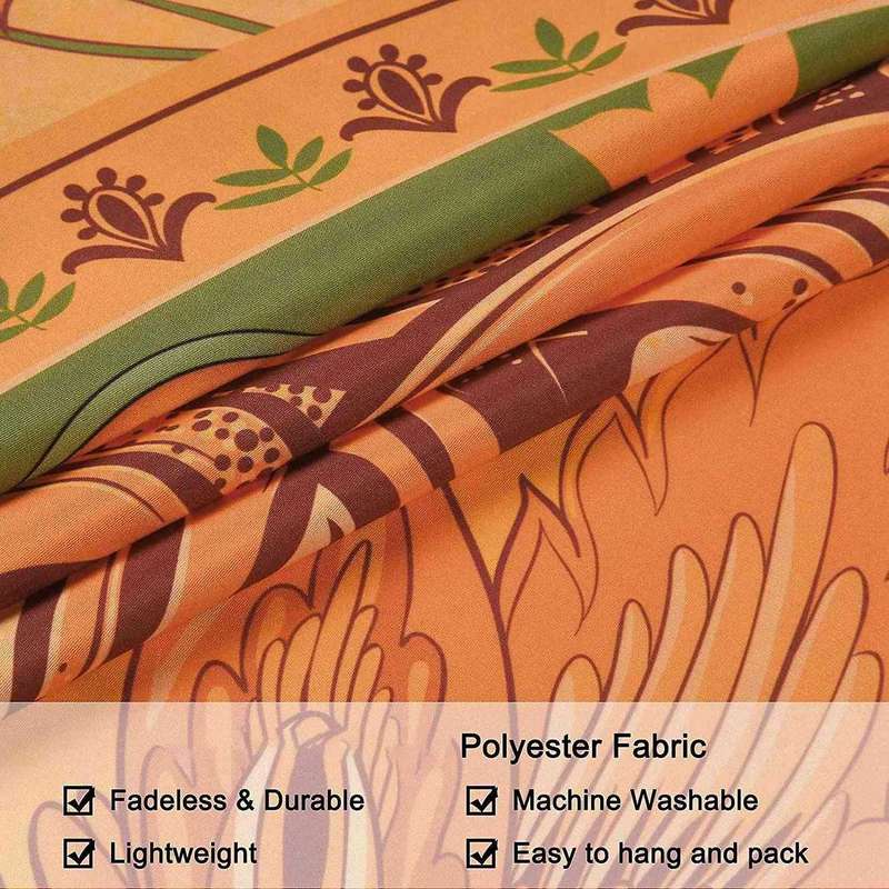 Sun Tapestry Flower Vines Tapestries Vintage Floral 51.2 X 59.1 Inch