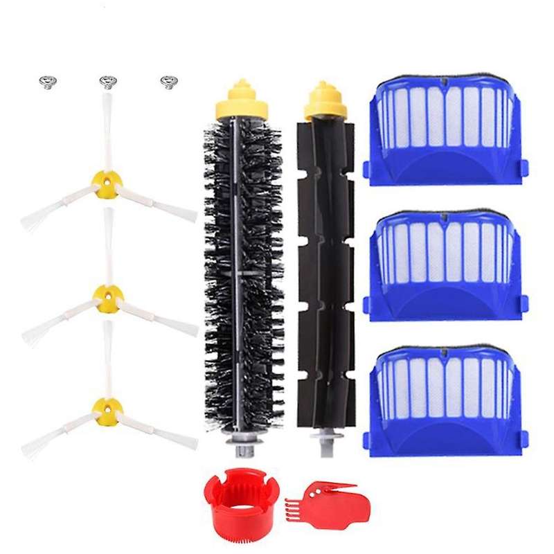 Roller Side Brush Filter Wheel for Irobot Roomba 600 Series 606 610