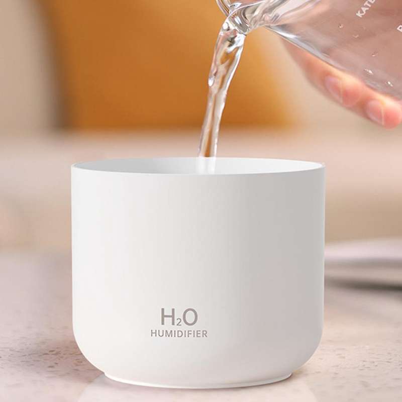 New Cartoon Humidifier Usb Mute Cute Pet Aroma Diffuser, Green