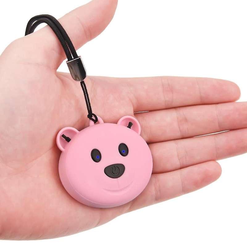 Air Purifier Car Oxygen Bar 200mah Negative Ion Hanging Neck Pink