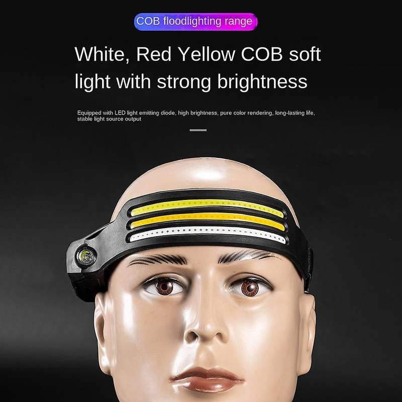 Induction Cob Headlight Outdoor Riding Light Style 2