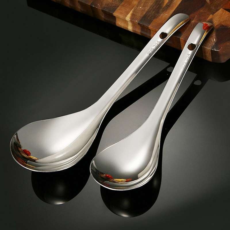 Household Large Vegetable Spoon, Large Soup Spoon, 23x6.7cm