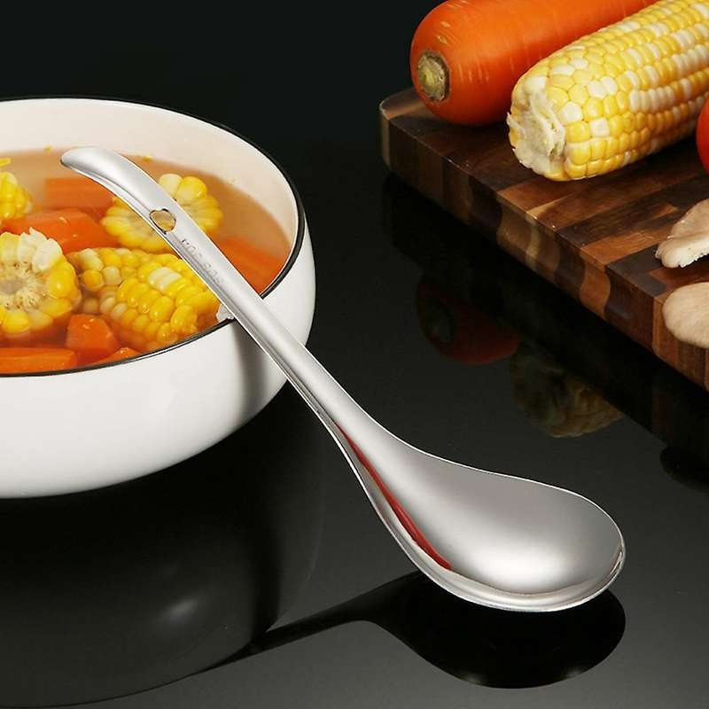 Household Large Vegetable Spoon, Large Soup Spoon, 23x6.7cm