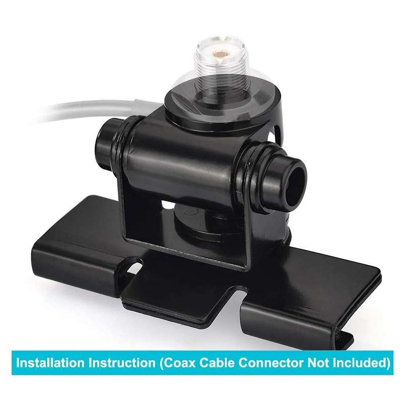 Radio Mobile Radio Antenna Bracket 16mm for Car Truck Cb Radio Ham