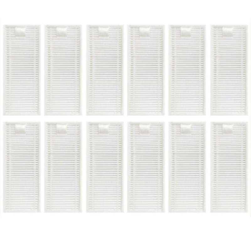 12pcs Hepa Filter for Thamtu G11 Robot Vacuum Cleaner Spare Parts