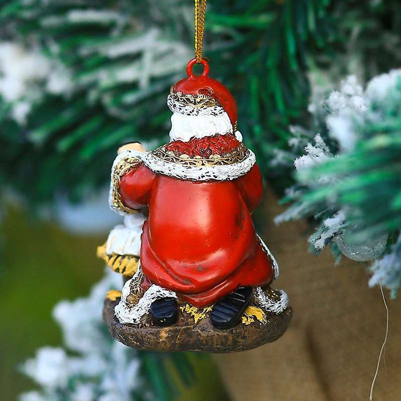 Christmas Elder Pendant Tree Decoration Christmas Resin Crafts Santa