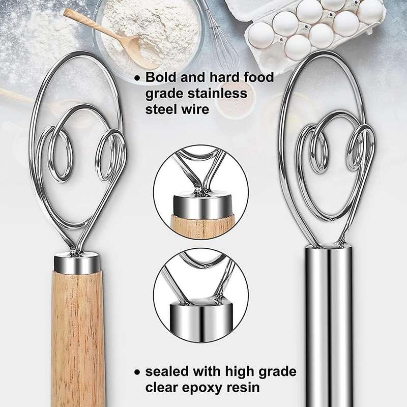 2-piece Danish Dough Mixer Premium Danish Dough Mixer Set