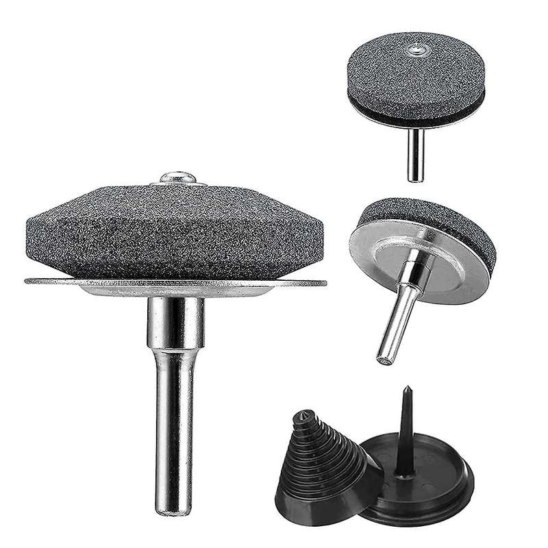 Lawn Mowers Blade Sharpener Tool Sharpener for Power and Hand Drill