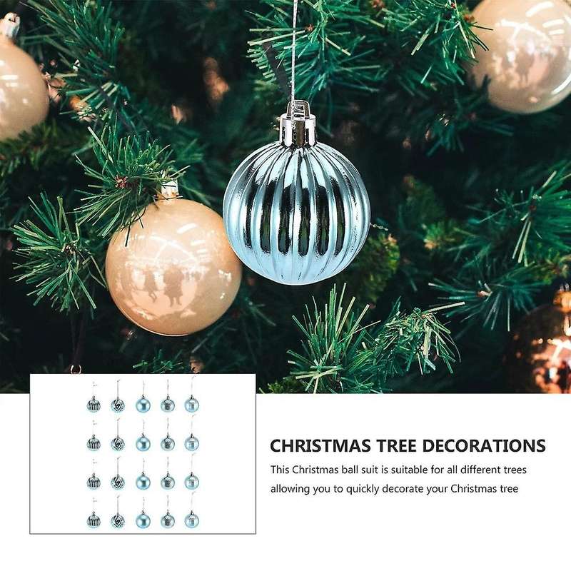Christmas Tree Hanging Balls Christmas Balls Ornaments Creative Decor