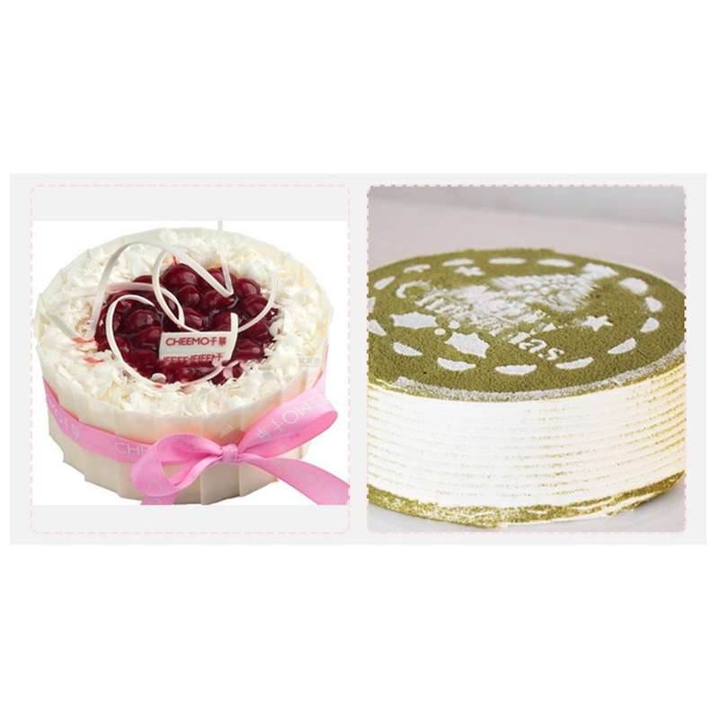 4/6/8 Inch Cake Mold Stainless Steel Baking Tool Set Muffin Ring Diy