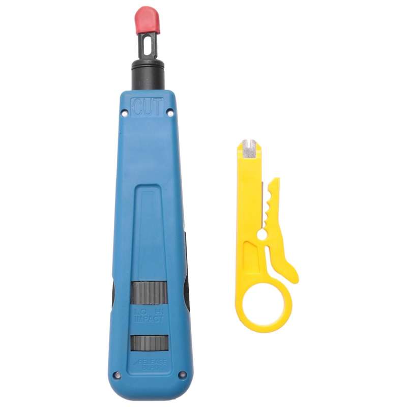 Punch Down Impact Tool with 110 and 66 Blades, Network Wire