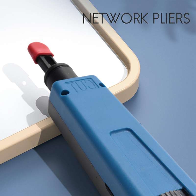 Punch Down Impact Tool with 110 and 66 Blades, Network Wire
