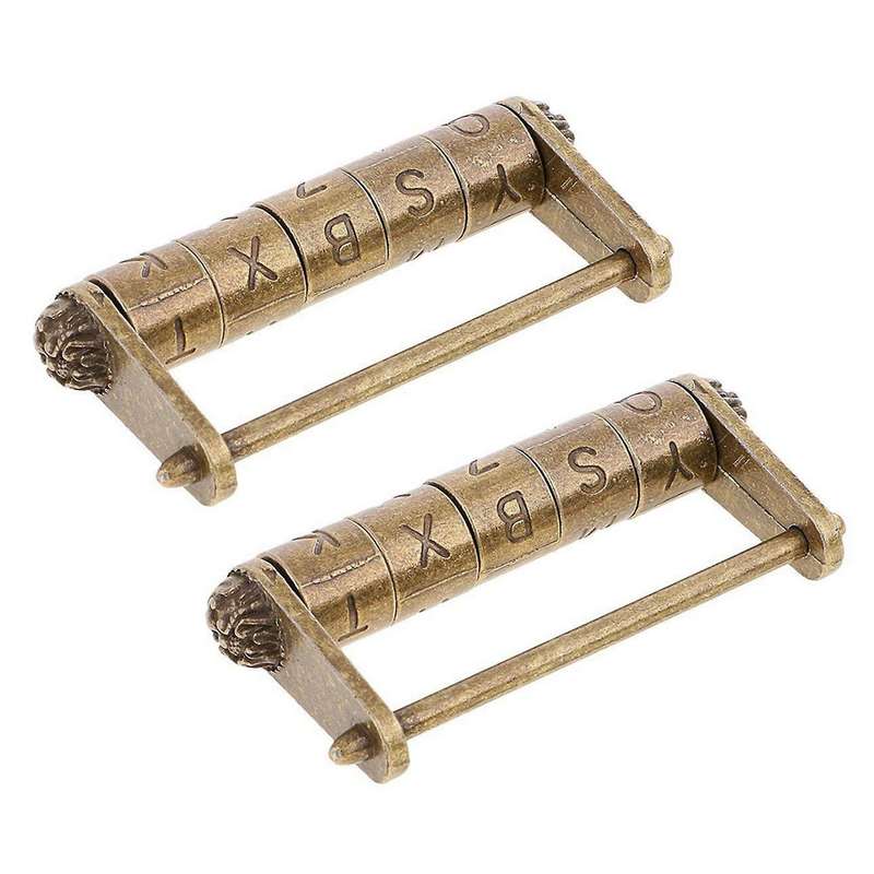 Cadenas A Code Lettres En Serrure Style Pour Boite Armoire Tiroir