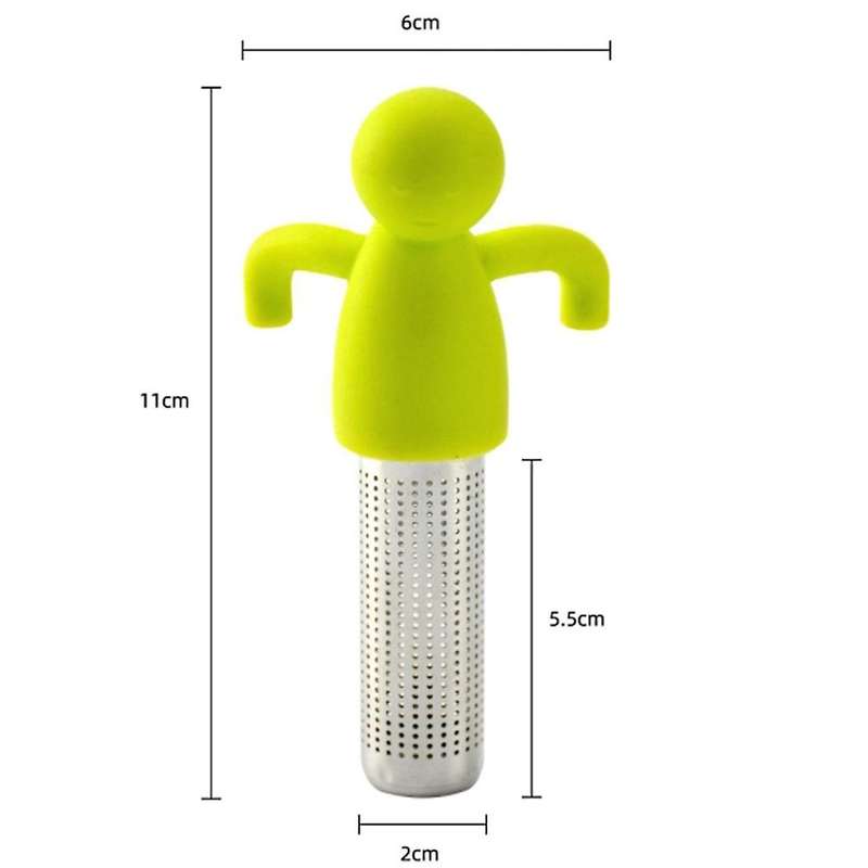 4pcs Ultra Fine Mesh Stainless Steel Tea Infuser Tea Strainer Tools