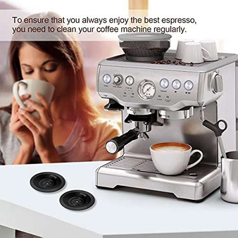 4 Pack 54 Mm Espresso Backflush Disc for Breville Bes870xl,bes840xl