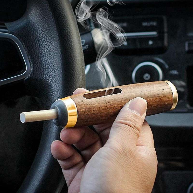 Cigarette- Cover Non-dropping Portable Holder Non-projectile Ashtray