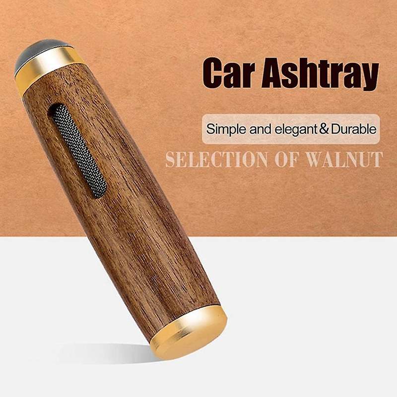 Cigarette- Cover Non-dropping Portable Holder Non-projectile Ashtray