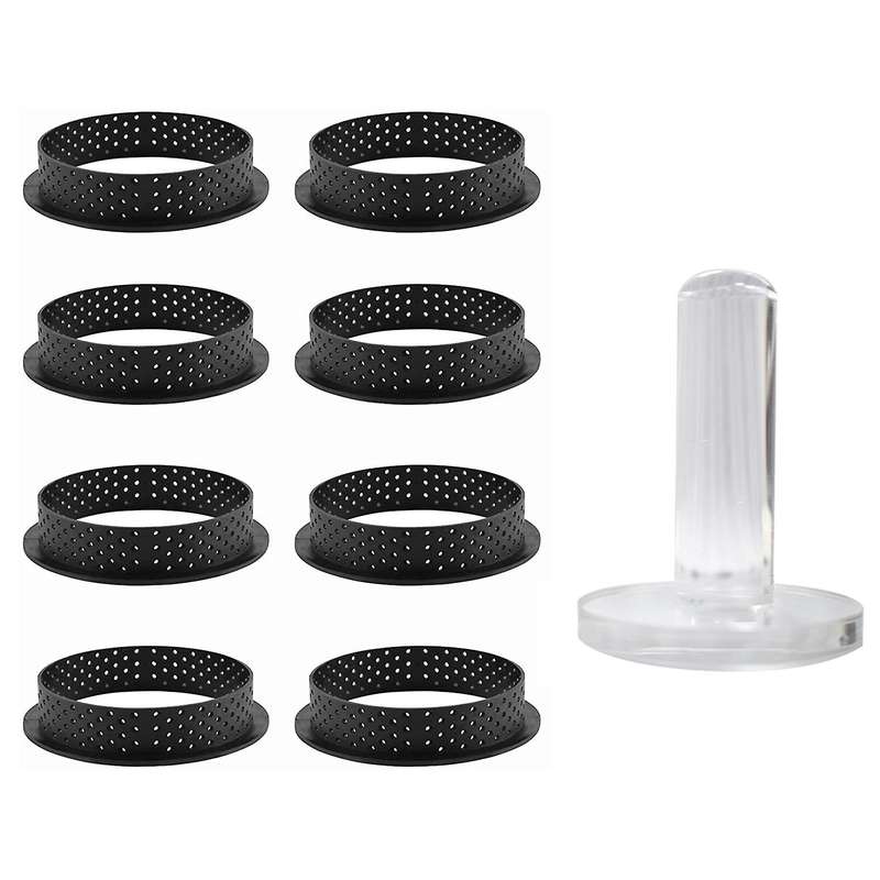 Diy French Dessert Bakeware Cutter Tart Ring Silicone Mousse Circle