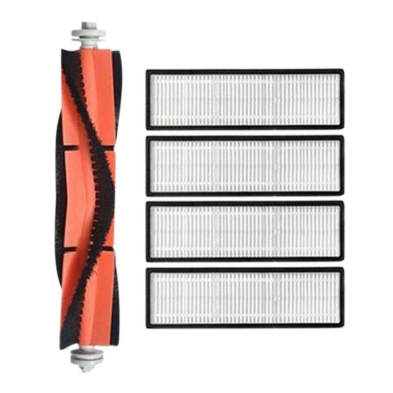 5pcs Parts for Xiaomi Mijia 2c Robot Vacuum Cleaner Main Roller Brush