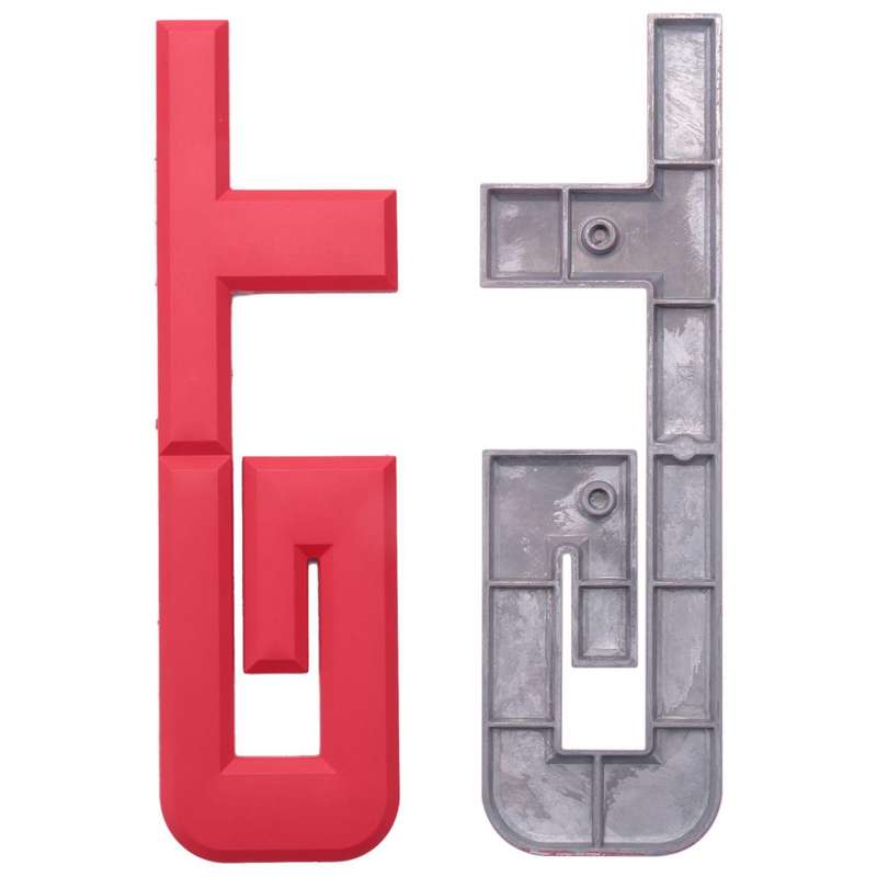 2x 3d Car Sticker for Ford Mustang Focus Mk 1 2 3 7 Mondeo Car Red